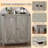 Sideboard Buffet Cabinet with Adjustable Shelf, Modern Farmhouse Kitchen Storage Cabinet-1465476831