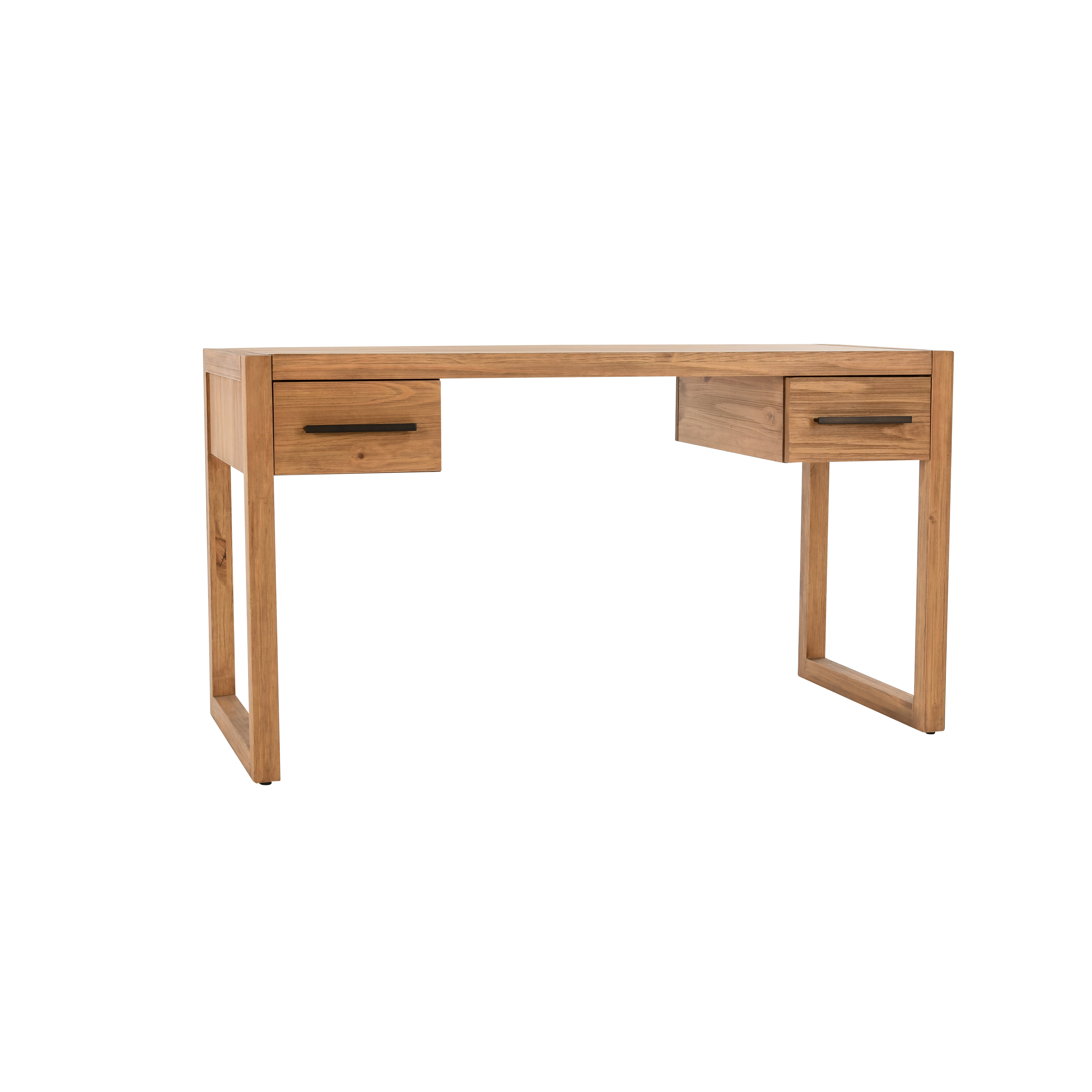 Hairpin Writing Desk with Storage Brown - Threshold™