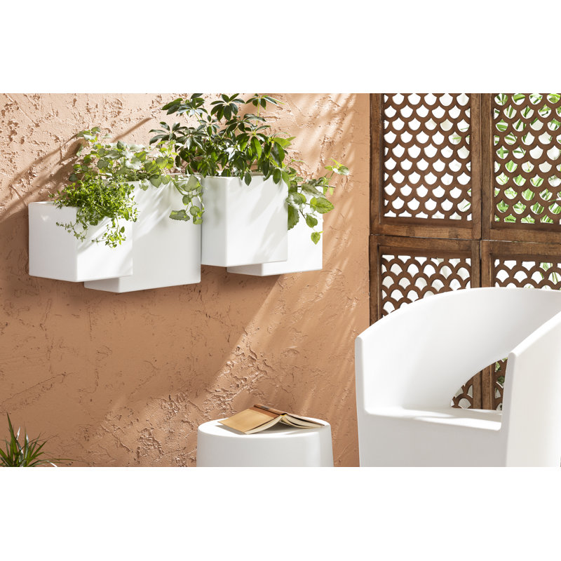 Dalya Planter, White