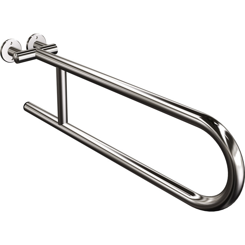 Bennett Semicircular 12.5cm Grab Bar, Shiny