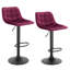 Peake Upholstered Adjustable Height Counter Stool-1276195083