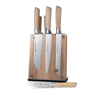 Schmidt Brothers Cutlery Summit 7-Piece Knife Block Set