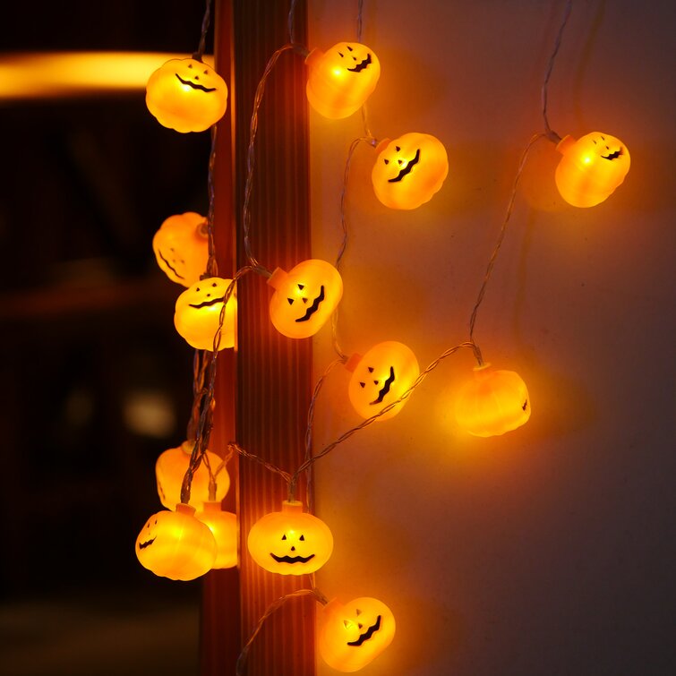Dropship Halloween Pumpkin String Lights, Holiday LED Lights For