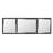 48'' Glass Top Console Table