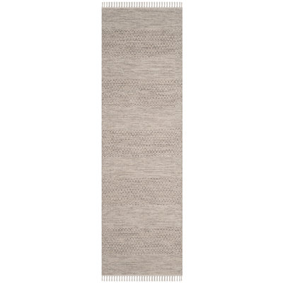 Bester Hand Woven Cotton Geometric Rug