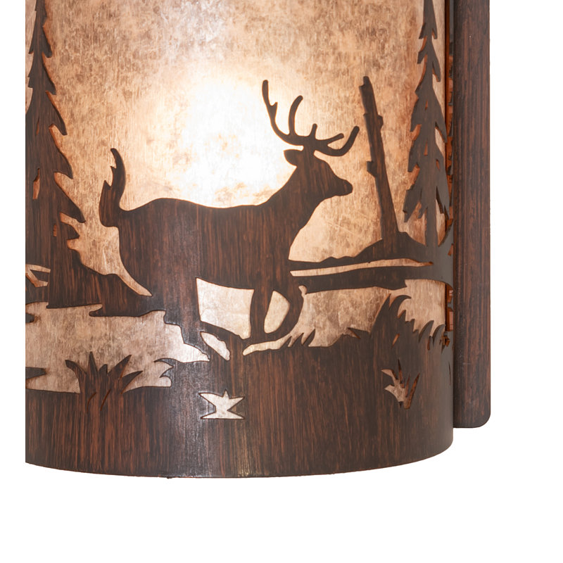 1 - Light Flush Mounted Sconce