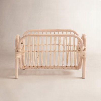 Era Solid Wood Free Standing Magazine Rack