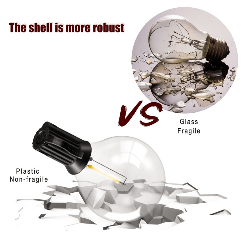 Aliva 1158.2cm 18 - Bulb Festoon Lights String Light (End to End Connectable)