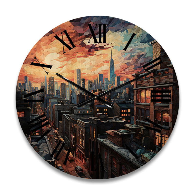 Horloge murale surréaliste surdimensionnée II, Petit