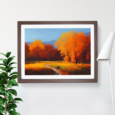 Autumn Forest Trees Vol.2 - Single Picture Frame Print