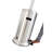 Stainless Steel 46000 Patio Heater - Gray, Quiet Heating System Move Easily With Rolling Design