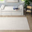 Tapis naturel / ivoire en laine touffeté à la main Metcalfe-111472967