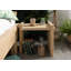 54cm W Solid Wood Bedside Table