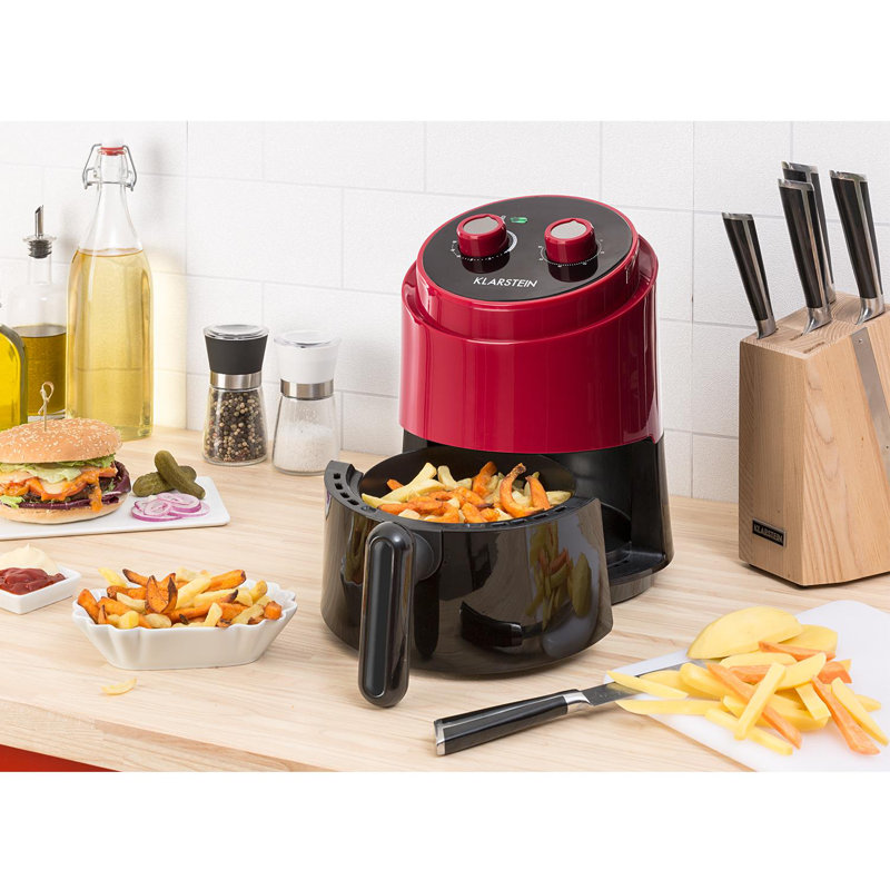 Klarstein 1L Air Fryer, Red