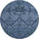 Premium Machine Washable Prisco Navy Rug