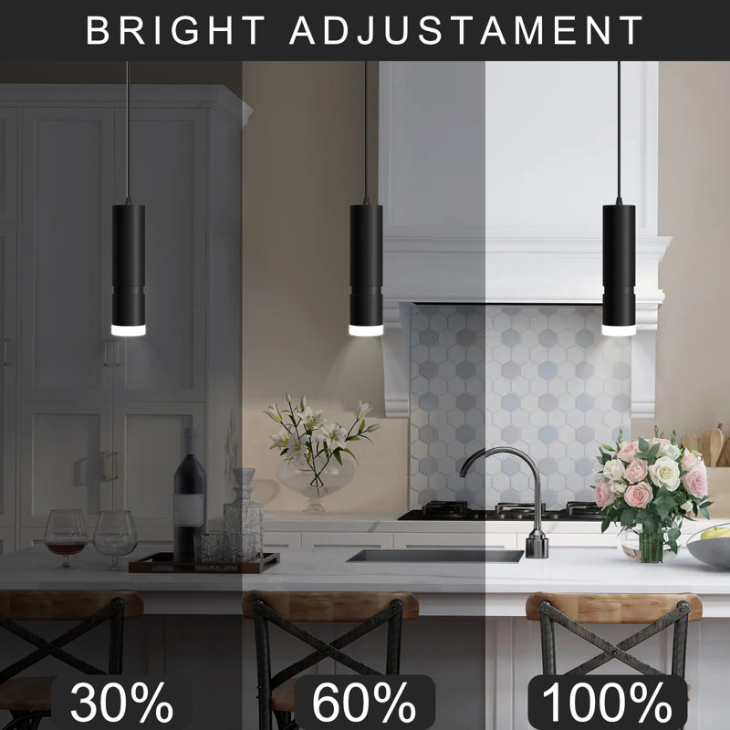Luminaire suspendu à 3 lumières Destane