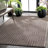Fultonville Sisal All-Weather Performance Checkered Indoor/Outdoor Area Rug-1406106176