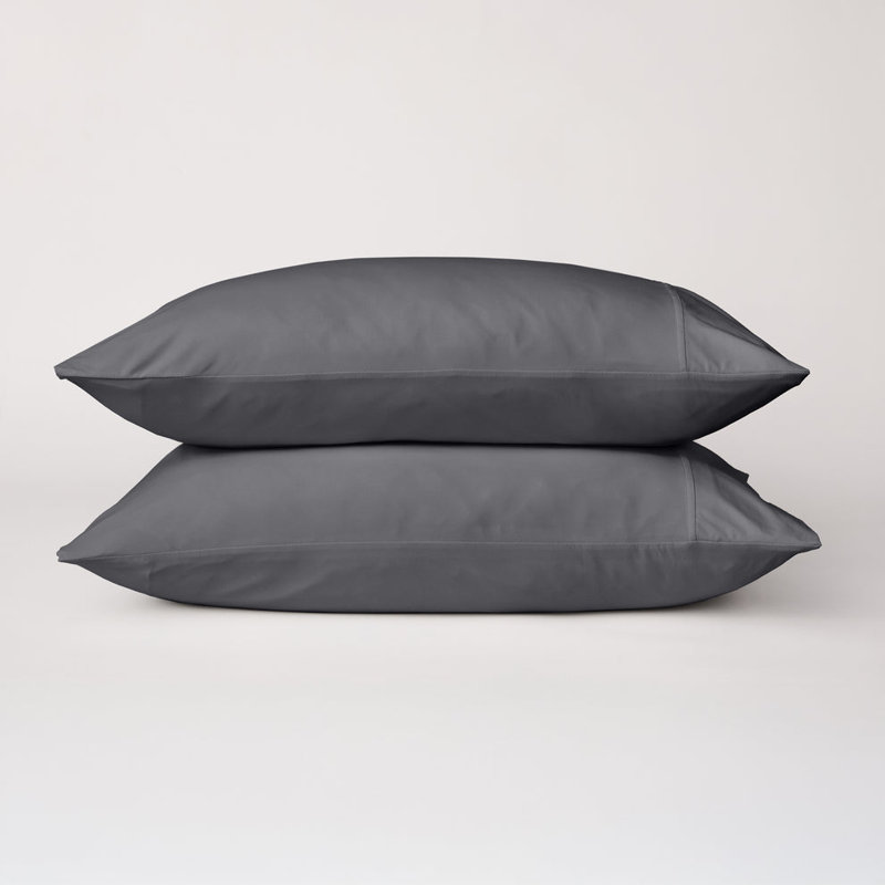 Ensemble de taie d'oreiller Cloudten Bedding Performance - très grand (gris), Très grand lit, gris