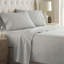 Marina Decoration 600 Thread Count Home Bedding Bedroom Soft Bedsheet Deep Pocket Hotel Standard Solid Percale All Season 4 Pieces Cotton Sheet Set with 2 Pillowcases, Eggplant Colour Double/Full Size-2103426402-2103426413