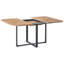 Extendable Metal Base Dining Table