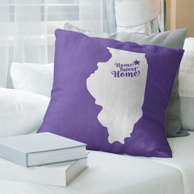 Home Sweet Throw Pillow