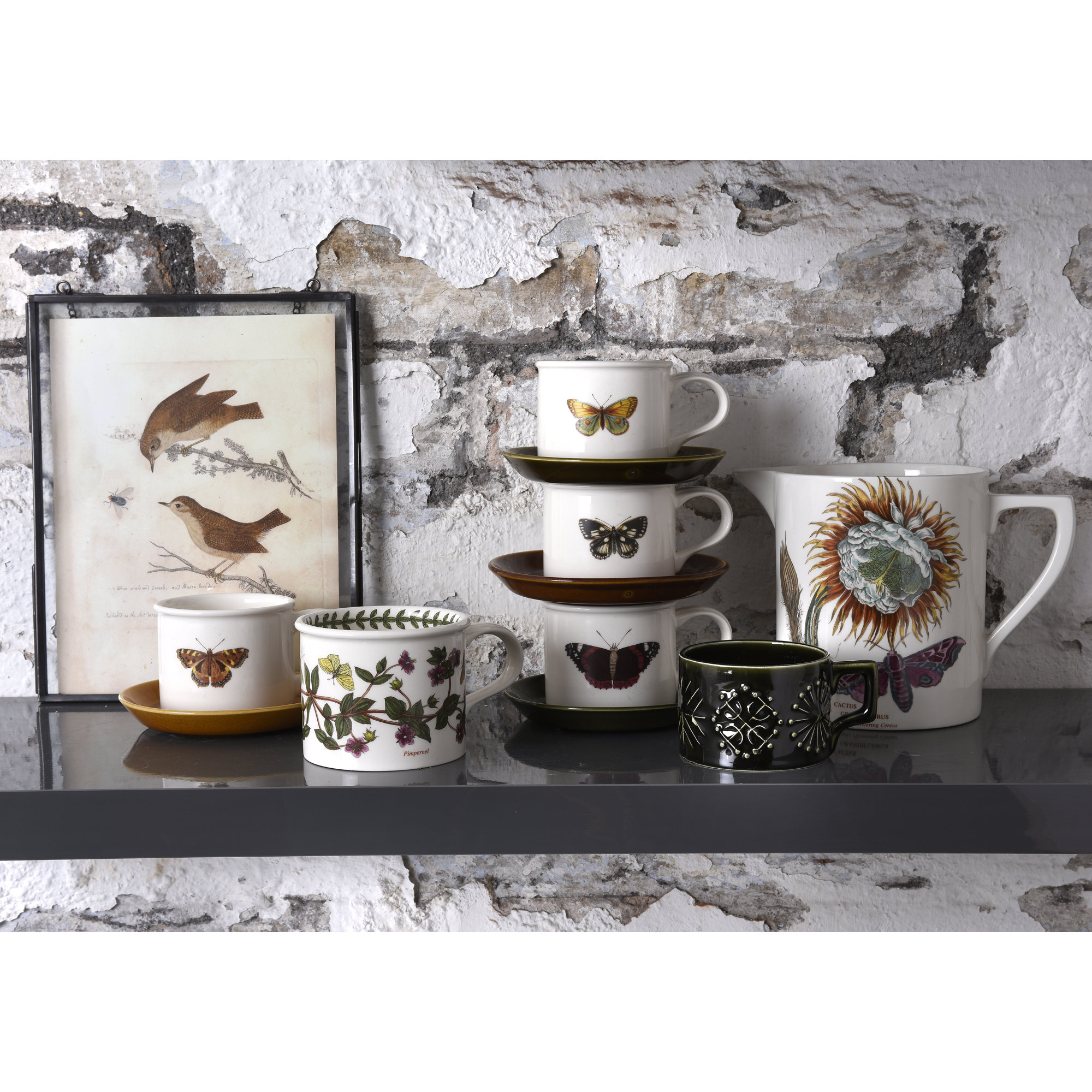 Portmeirion Botanic Garden Harmony Salad Plate 8.5", Forest Green