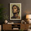 Contemplative Gaze Minimalist - Wrapped Canvas-295287354-295287348