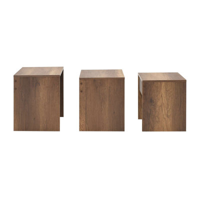 Ensemble de 3 tables gigognes