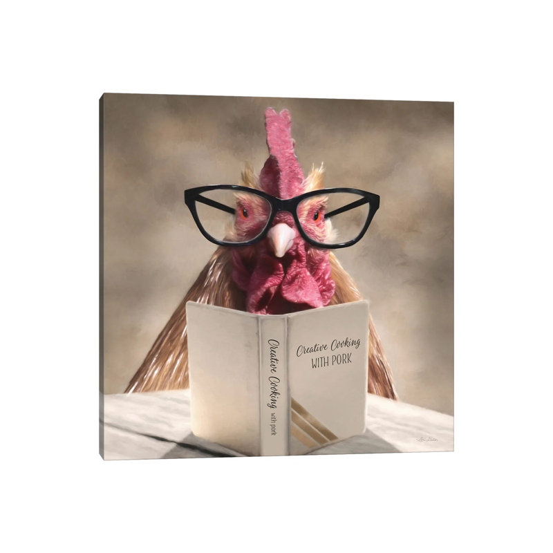 Creative Cooking Chicken by Lori Deiter - Gallery-Wrapped Canvas Giclée on Canvas, 66.04 cm H x 66.04 cm W x 1.905 cm D