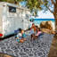 Tapis de camping à motif géométrique Patio Decor-1085961629