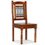 Dining Chairs Solid Wood with Honey-coloured Finish Classic-109615923