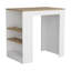 Îlot de cuisine avec base de rangement Highlands, utilisez-le comme table à hauteur de comptoir-728379397