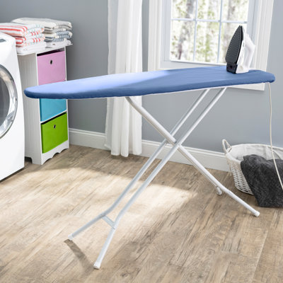 Planche à repasser à hauteur réglable à 4 pieds avec plateau en filet Seymour Home Products
