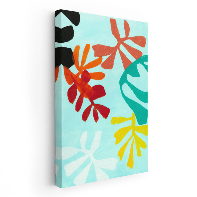 Tropicalia I - reproduction d'art sur toile, H 48 po x l 32 po