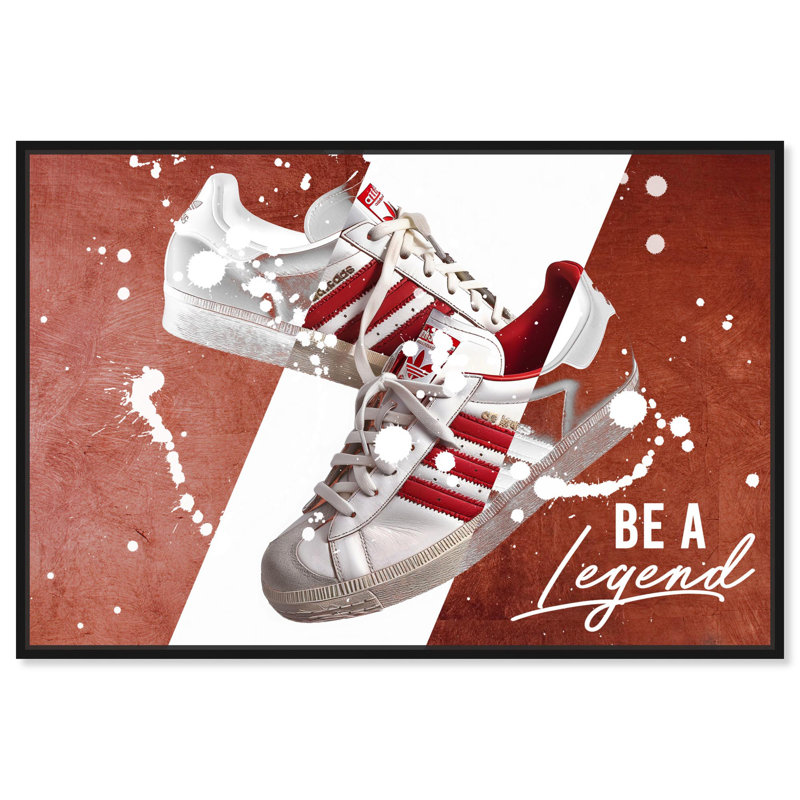 Be Be Legend, H 37 po x l 55 po x P 1,8 po, Cadre flottant noir