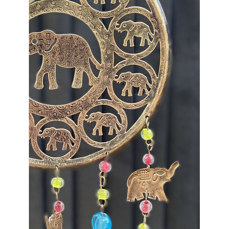 Braxtin Metal Animals Wind Chime