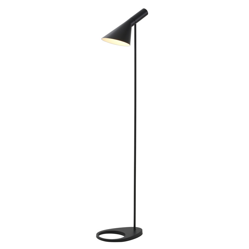 Lampe sur pied 1 lumière Shiffer, Noir