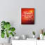 Saved Through Faith Ephesians 2:8 - Wrapped Canvas Print