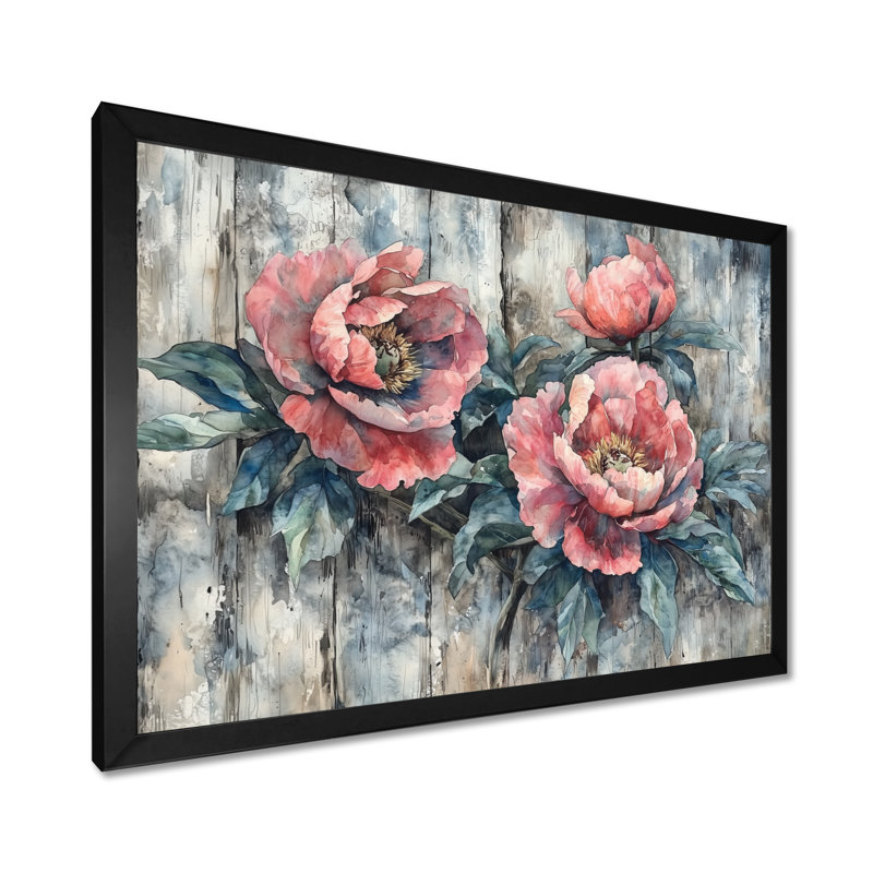 Wolter - Floral Oversized Canvas Prints, H 12 po x l 20 po, Reproduction encadrée d'une seule photo sans pass