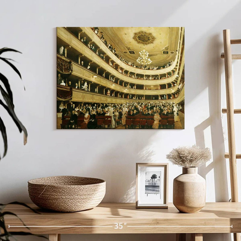 Salle de spectacle à l'Altes Burgtheater, H 16 po x l 20 po