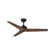 52" Chisel 3 - Blade Ceiling Fan with Wall Control