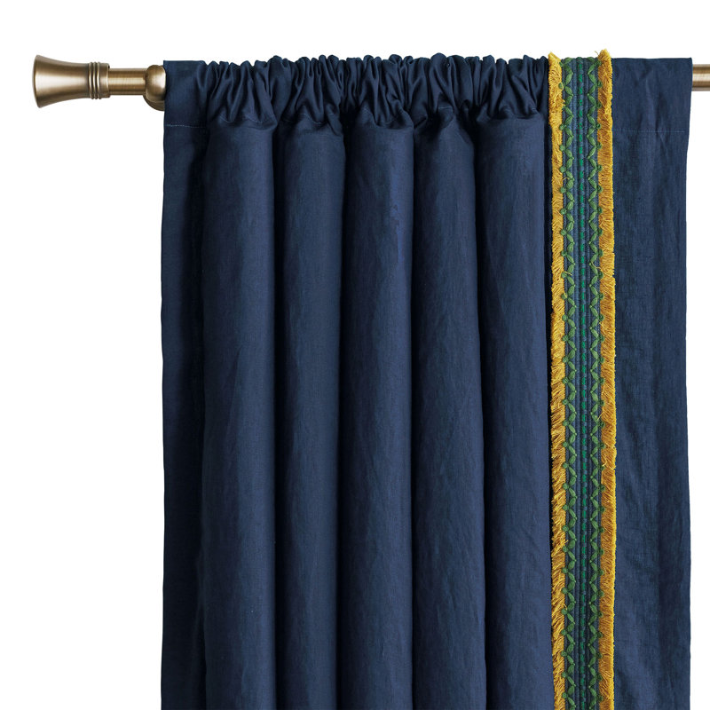 Fairuza Room Darkening Curtain, 48" W x 84" L, Left