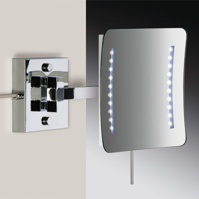 Wall Mounted Mirrors Wall Mirror, Chrome