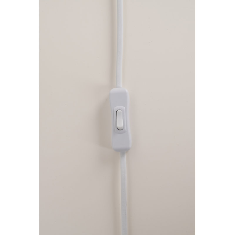 Tripod Table Lamp, White, White