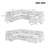 U-shaped Sectional Sofa with Storage Pockets, Convertible Sofa Bed-392127295