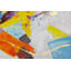 Combustion of Color Hand -Painted Acrylic Painting