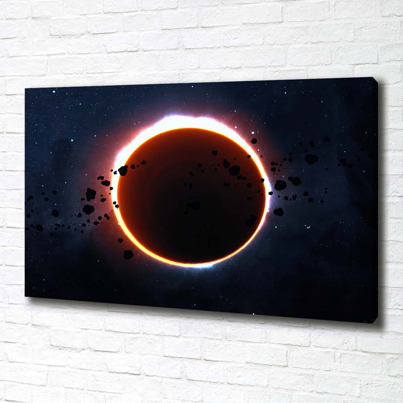 Eclipse - Wrapped Canvas Print