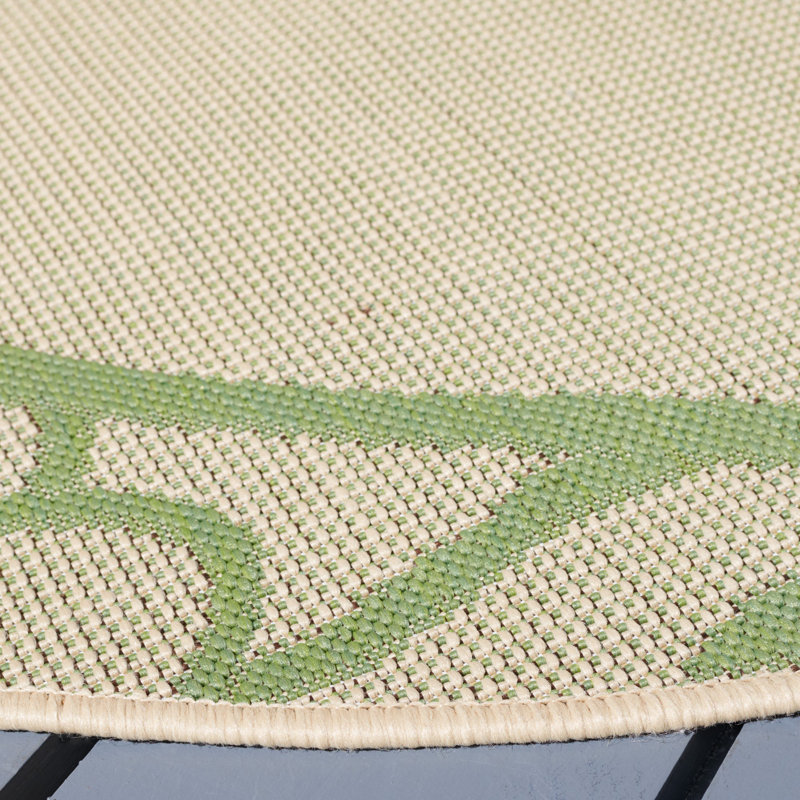 Herefordshire Performance Floral Indoor/Outdoor Area Rug, Rectangle 4' x 5'7"