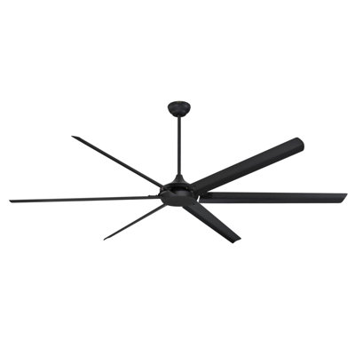 100" McClellandville Industrial Ceiling Fan with Aluminum Blades and Remote Control