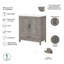 Ensemble de meuble-lavabo simple 32 po Edion-2129706780